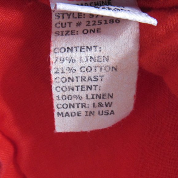 Red Oversized Boxy Tunic - Picture 3 of 3